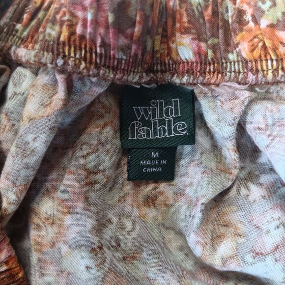 floral tunic top/dress cottagecore style - Picture 7 of 14